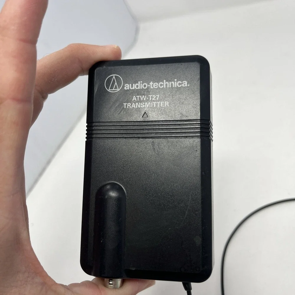 Audio-Technica ATW-T27 Black Body Pack 208.200 MHz Frequency Transmitter